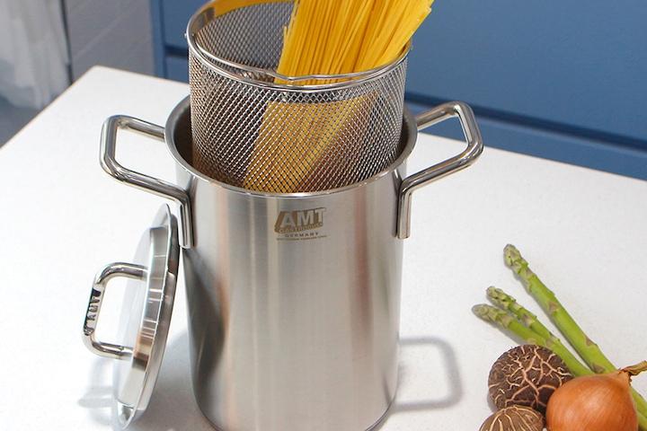 AMT 316Ti 통3중 샤프 파스타팟 16cm