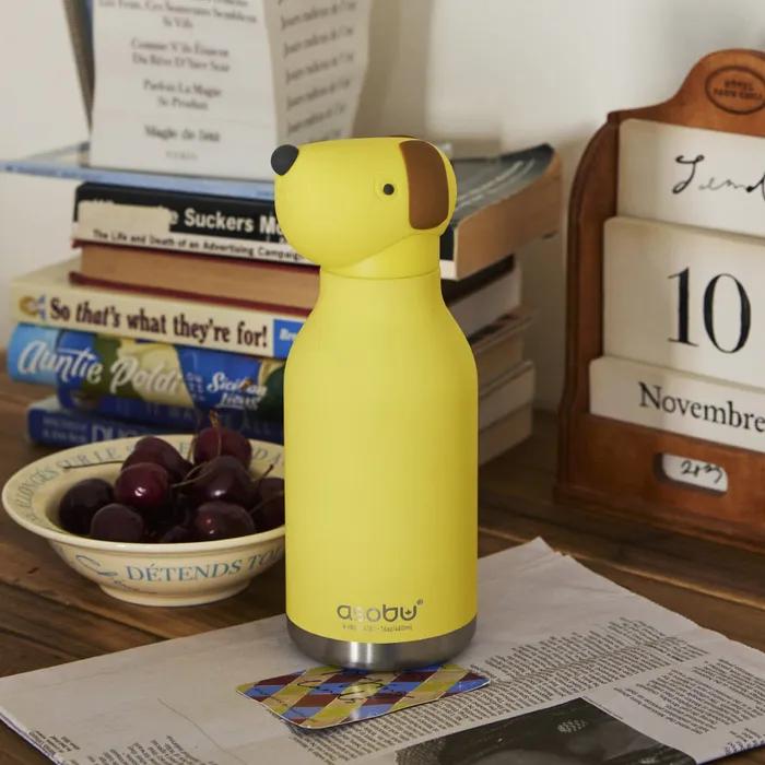 캐나다 아소부 진공스텐 보온보냉 캐릭터 텀블러 베스티 460ml 도그