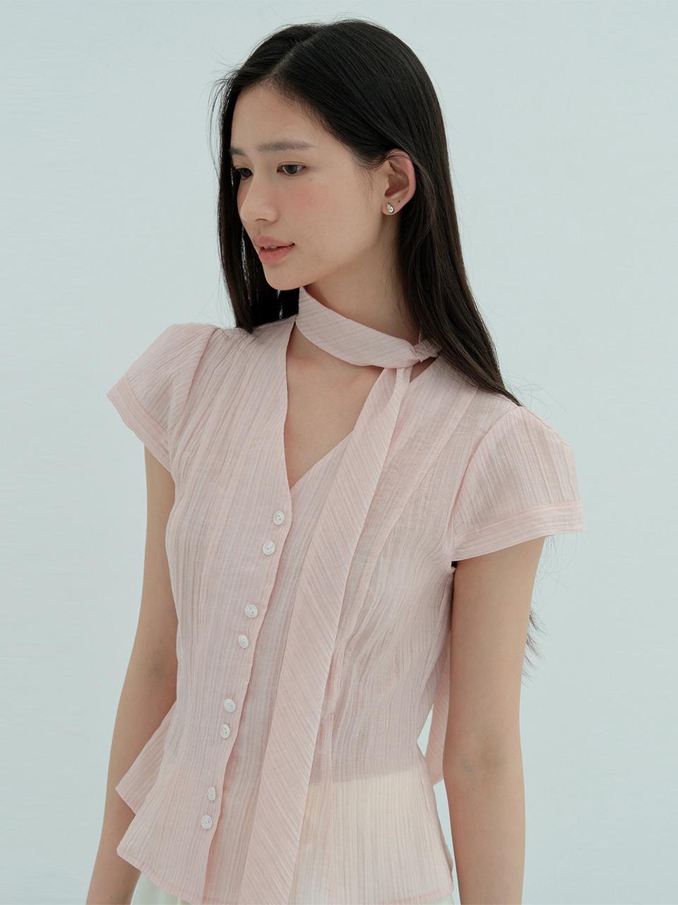 Sora Tie Blouse(4Color)[07/07 예약배송]