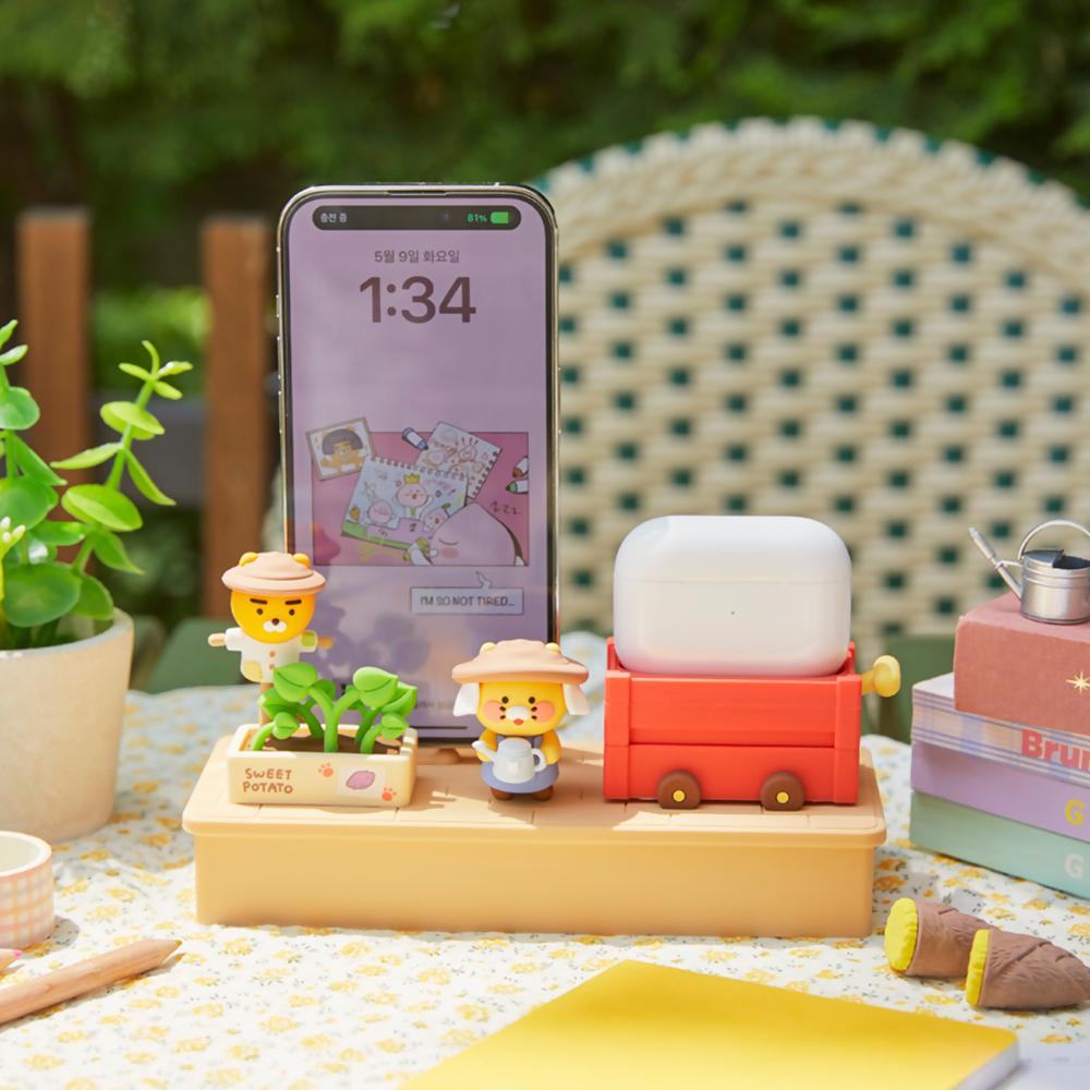 고구마 농장 듀얼충전거치대_춘식이