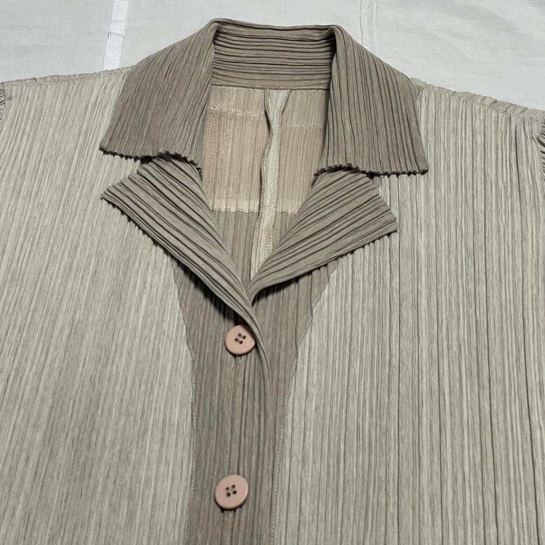 4 이세이미야케 플리츠플리즈 버튼 자켓 | 후루츠패밀리