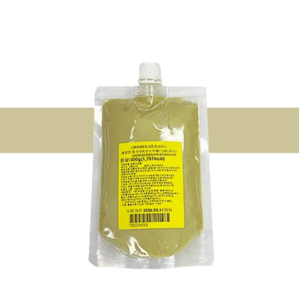 피스타치오 스프레드 300g 두바이초콜릿 만들기 재료 이르카 크림 잼