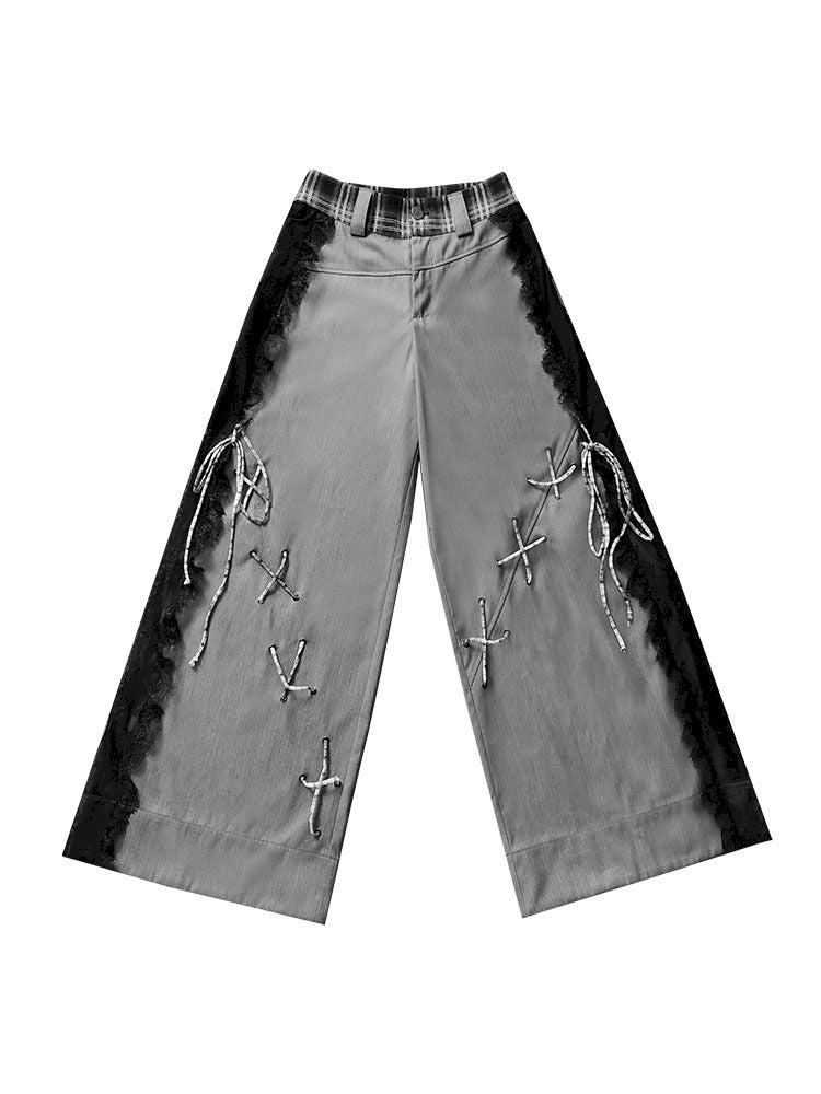 Tie-Down Casual Suit Pants【s0000012377】