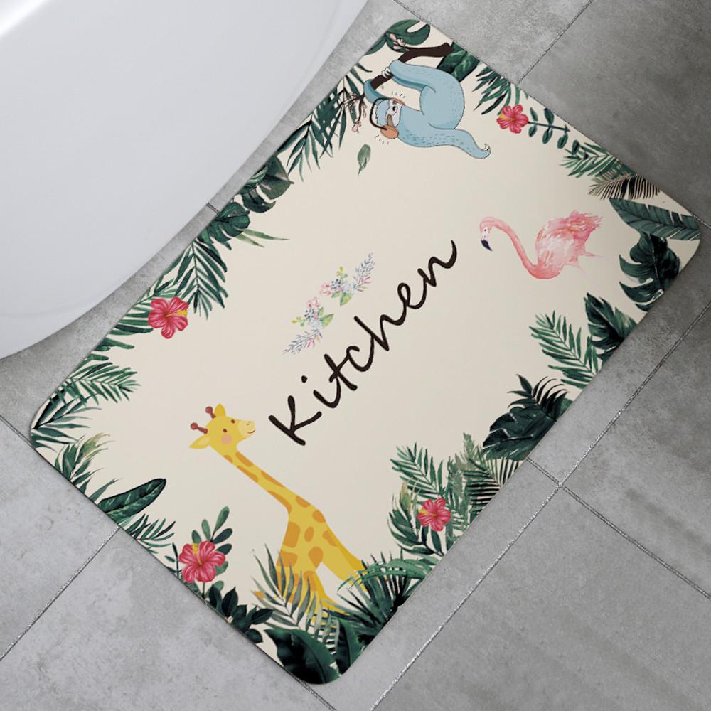 3세대 부드러운 규조토 건식 욕실 주방 화장실 빨아쓰는 발 매트