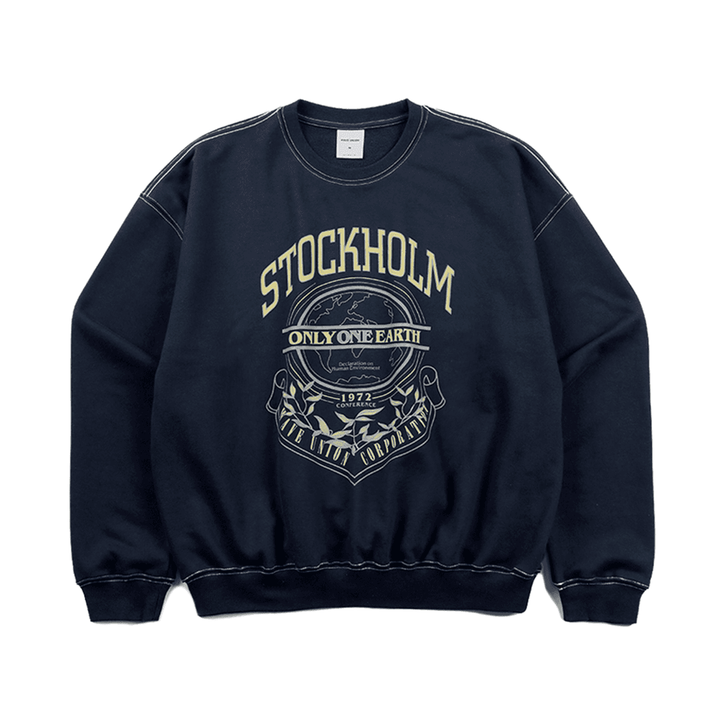 Stockholm Oversized fit Sweatshirt navy