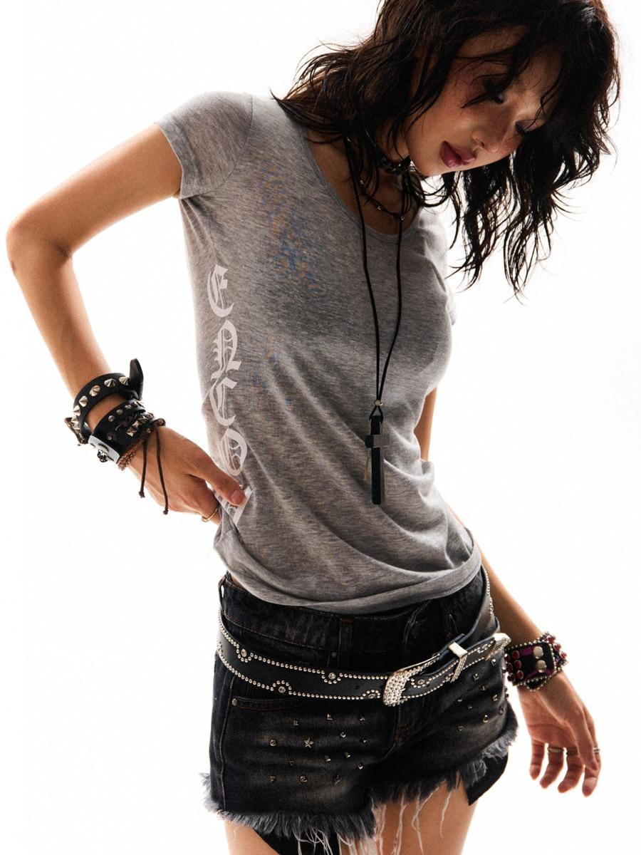 YOUNG STAGE Racing Soul Slim Tee (2color)