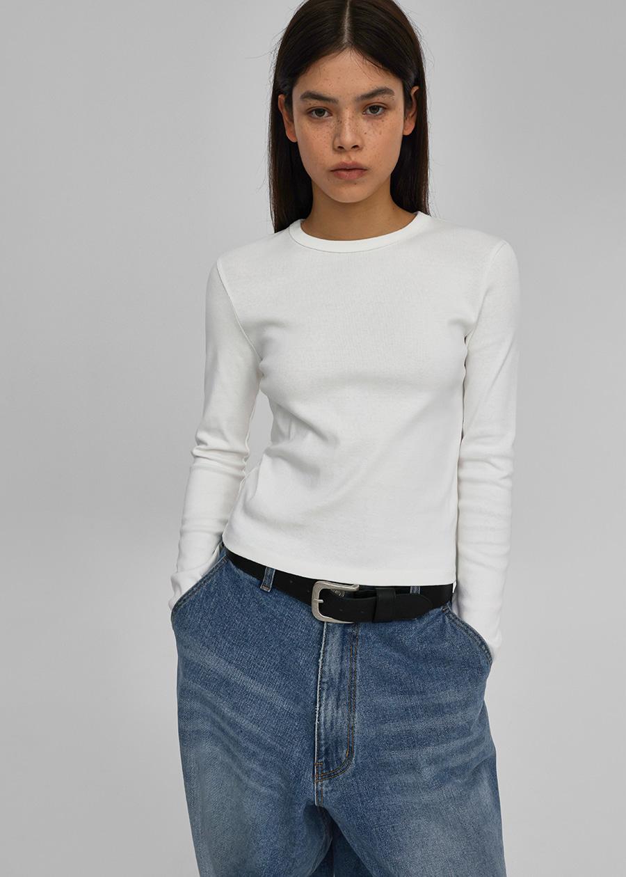 [B-BASIC] 스탠다드 라운드 긴팔티 (2SIZE)