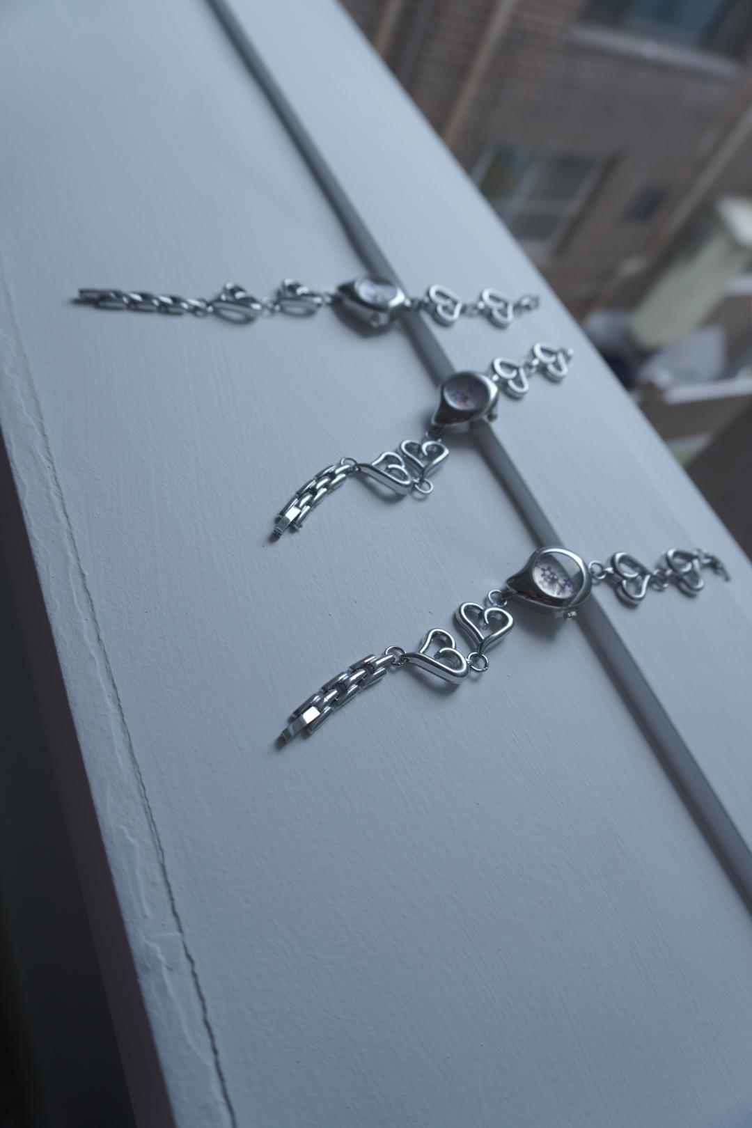 B - Floral Drop Watch