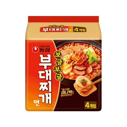 보글보글부대찌개면(127g*4)