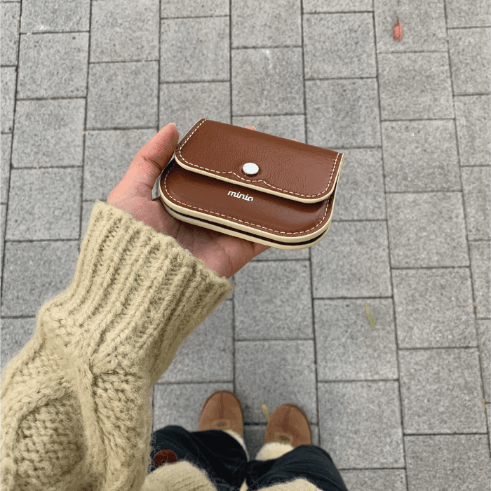 [3rd PRE-ORDER][minio] moono wallet (chock choco)