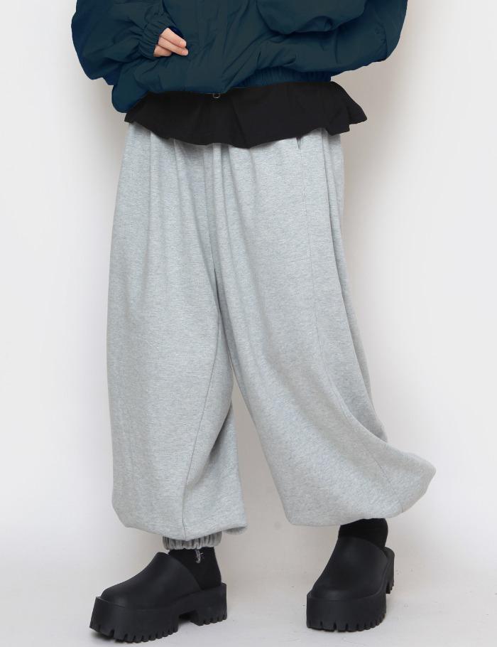 [UNISEX] 바이어스 벌룬 조거팬츠