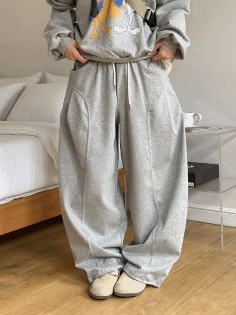 세토 원턱 스웻 PT (3 color)