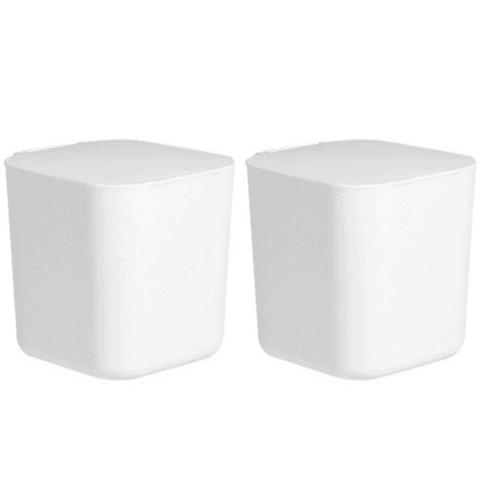 라이크하우스 탁상용 사각 미니 휴지통, 2개 - 기타수납정리용품 | 쿠팡