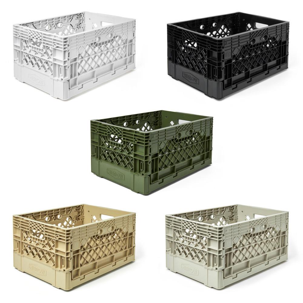 하이브로우 캠핑 폴딩박스 접이식 선반 테이블 상판 렉 다리 차박 수납상자 정리함 플립