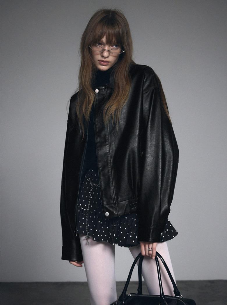 [GROWHIDE] 본디드 빈티지 워싱 블루종 자켓