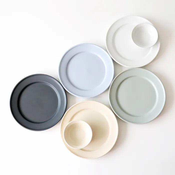 사티느 원형 플레이트 5컬러