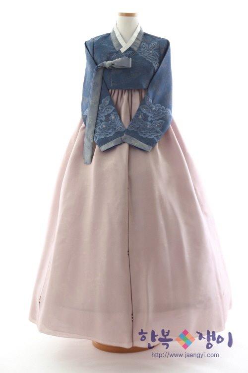 [대여] BB-2705 성인 여자 한복대여 (55사이즈)