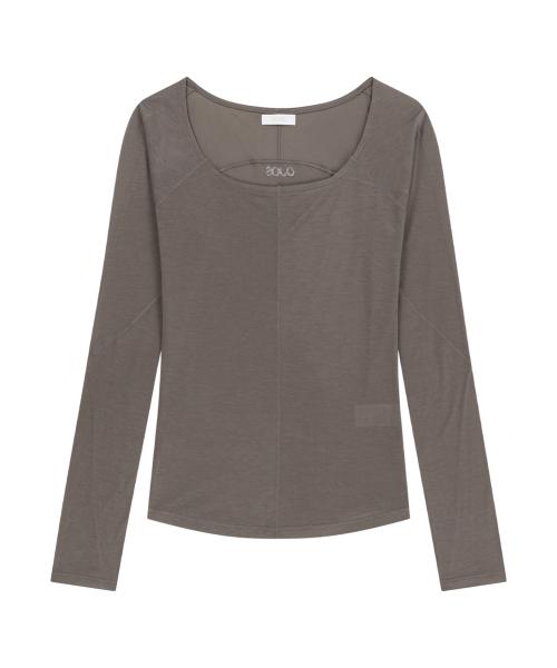 Flatseam Long Sleeve Top / Charcoal