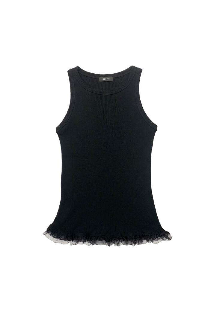 Lace Holter Sleeveless (Black)
