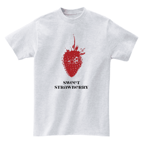 SWEET STRAWBERRY T-SHIRTS_4COLOR