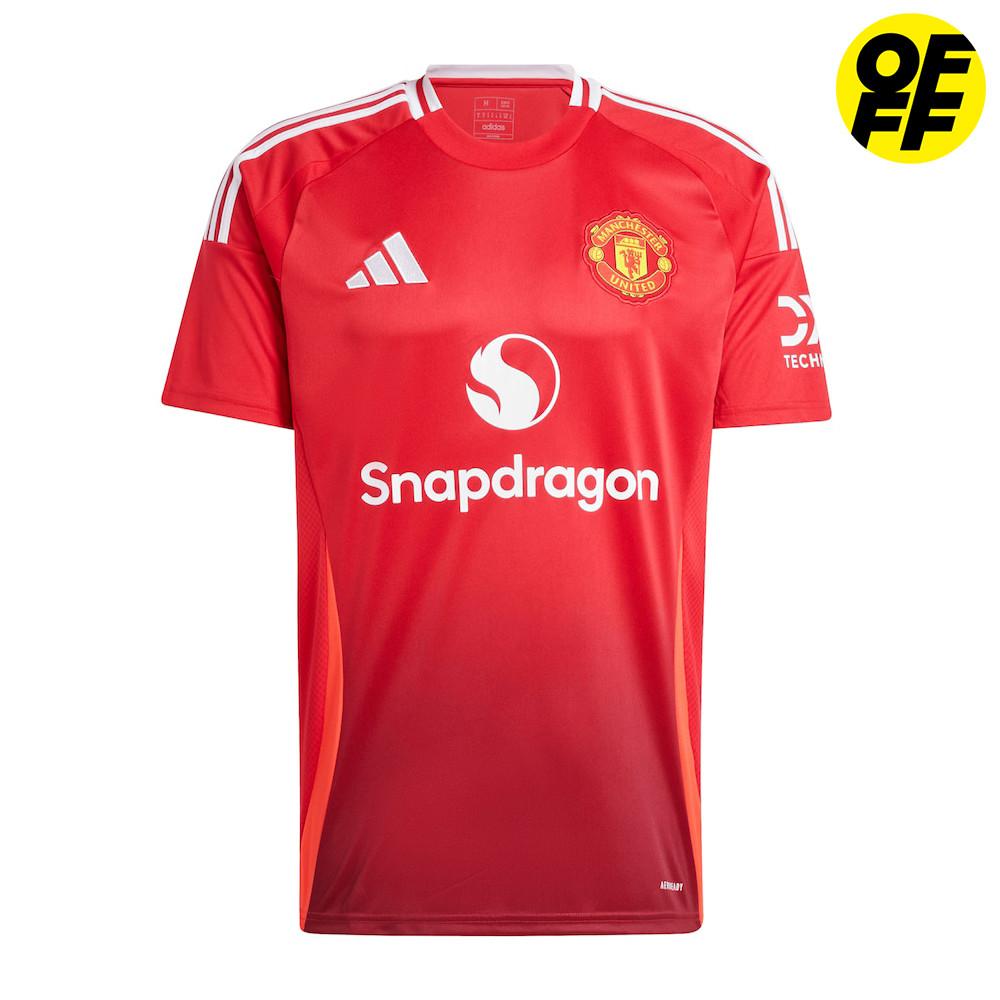 맨체스터 유나이티드 (맨유) 홈 유니폼 저지 24/25 선수 마킹 패치 IU1397