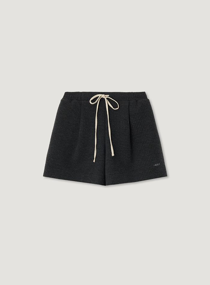 SOM BANDING SHORTS_CHARCOAL