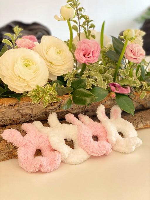 뜨개 머리끈 / 🐰 토끼 곱창 밴드