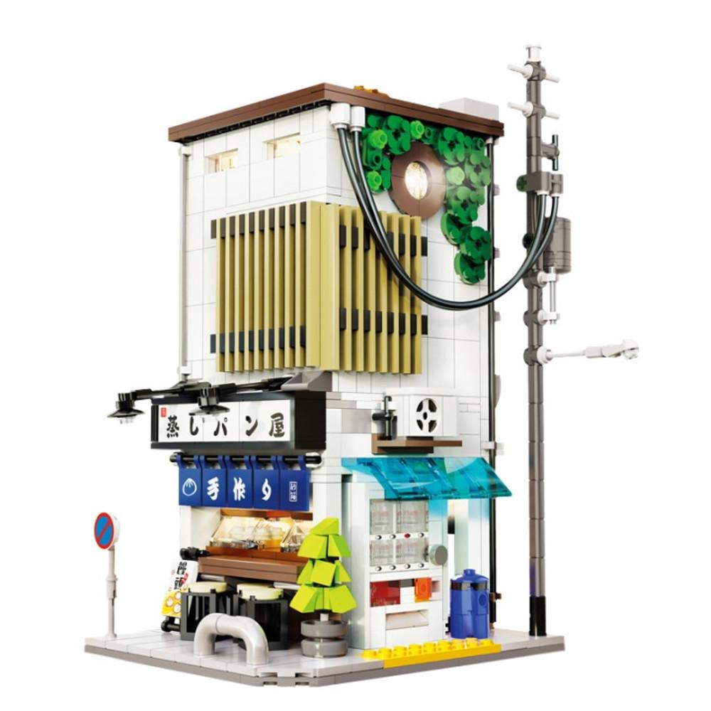 카다 66006 모듈러 일본식 만두가게 LED포함 풀박스 호환블럭