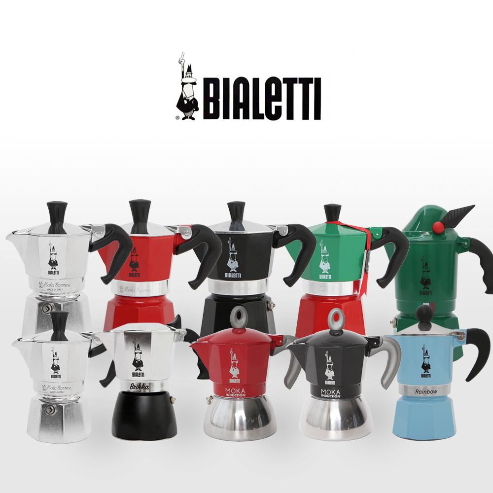 비알레띠 모카포트 에스프레소 익스프레스 뉴브리카 인덕션 컬러 1 2 3 4 6컵