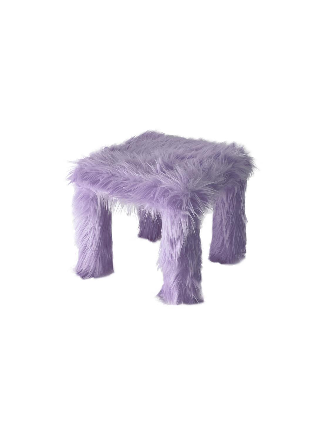 furry table M (purple)