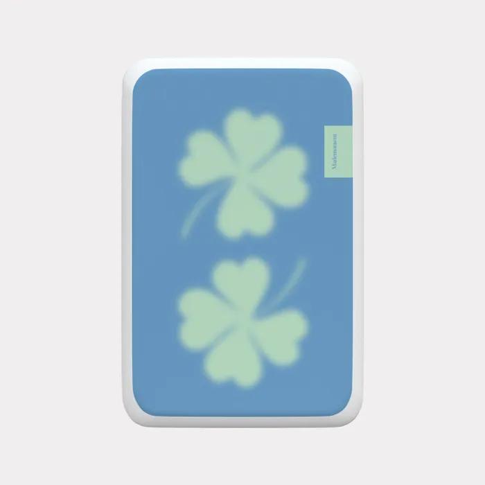 lucky clover 디자인 [맥세이프 보조배터리]
