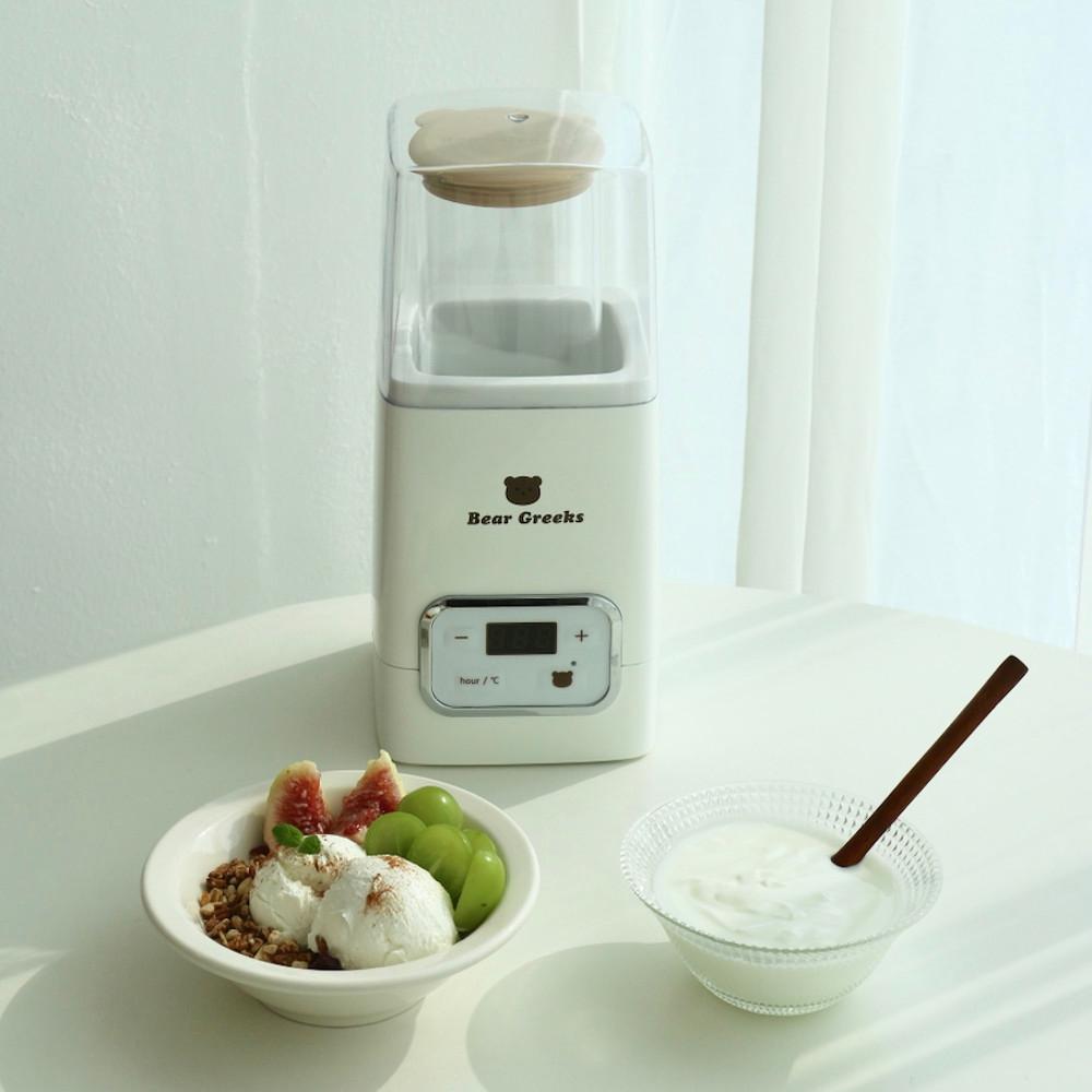 [신제품] 베어그릭스 프리미엄 유리병 SET ( 1L 강화유리 + All 실리콘 뚜껑 포함)