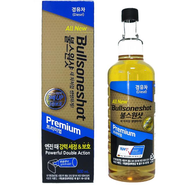 불스원샷 프리미엄 경유 500ml 디젤 연료첨가제