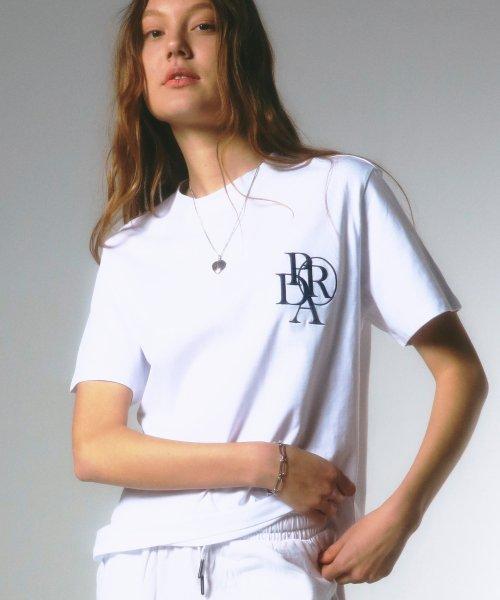 PRDA CREWNECK TEE WHITE