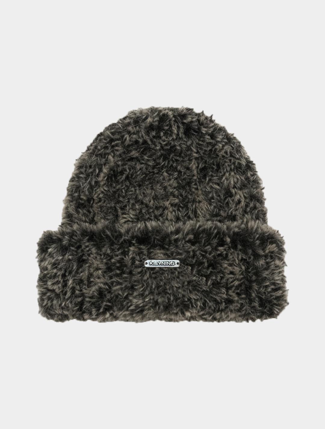[예약상품] Soft Fur Beanie (Wolf Grey)