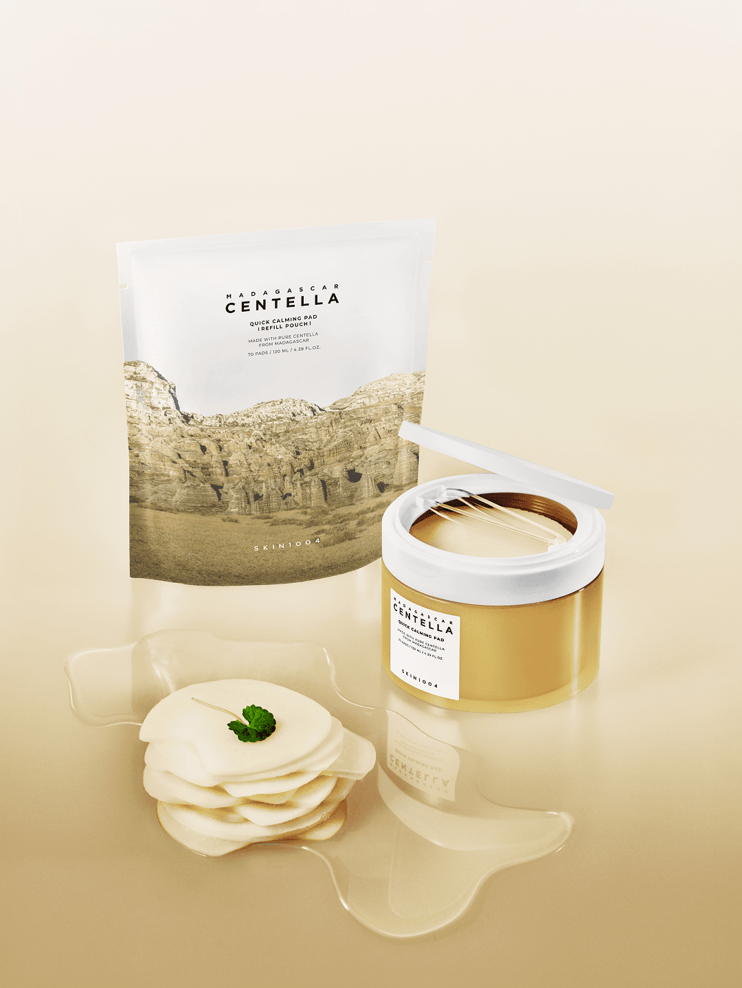 스킨1004 [✨대용량 화잘먹 패드] 마다가스카르 센텔라 퀵 카밍 패드 세트
