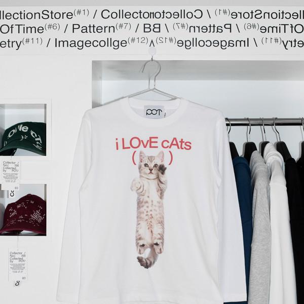 I Love Cat_Red T_shirt