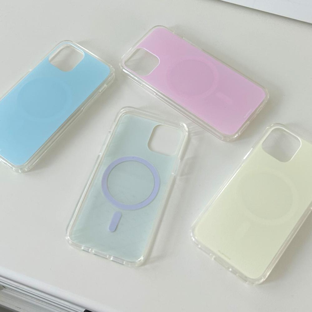 [맥세이프] Colourful jelly(4color) 젤하드 케이스