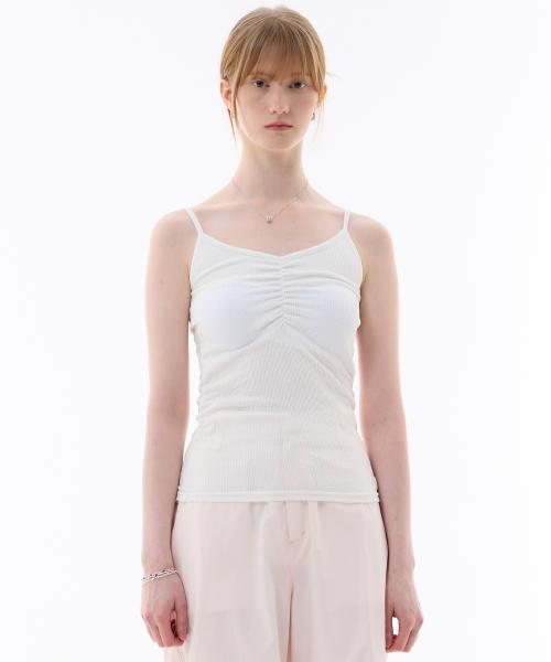 아리(ARI)  ALLURE BUSTIER SLEEVELESS / WHITE - 사이즈 & 후기 | 무신사