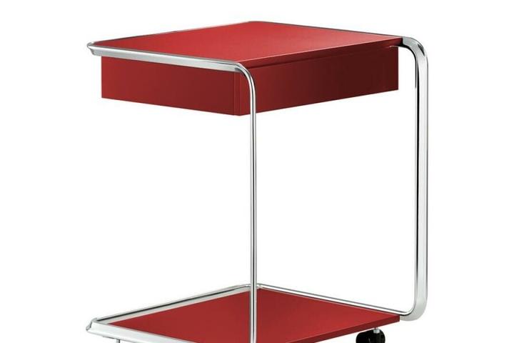 [해외] 텍타 K3CR 오블리크 트롤리 / 크롬 프레임 & 레드 래커드 (관부가세 포함)