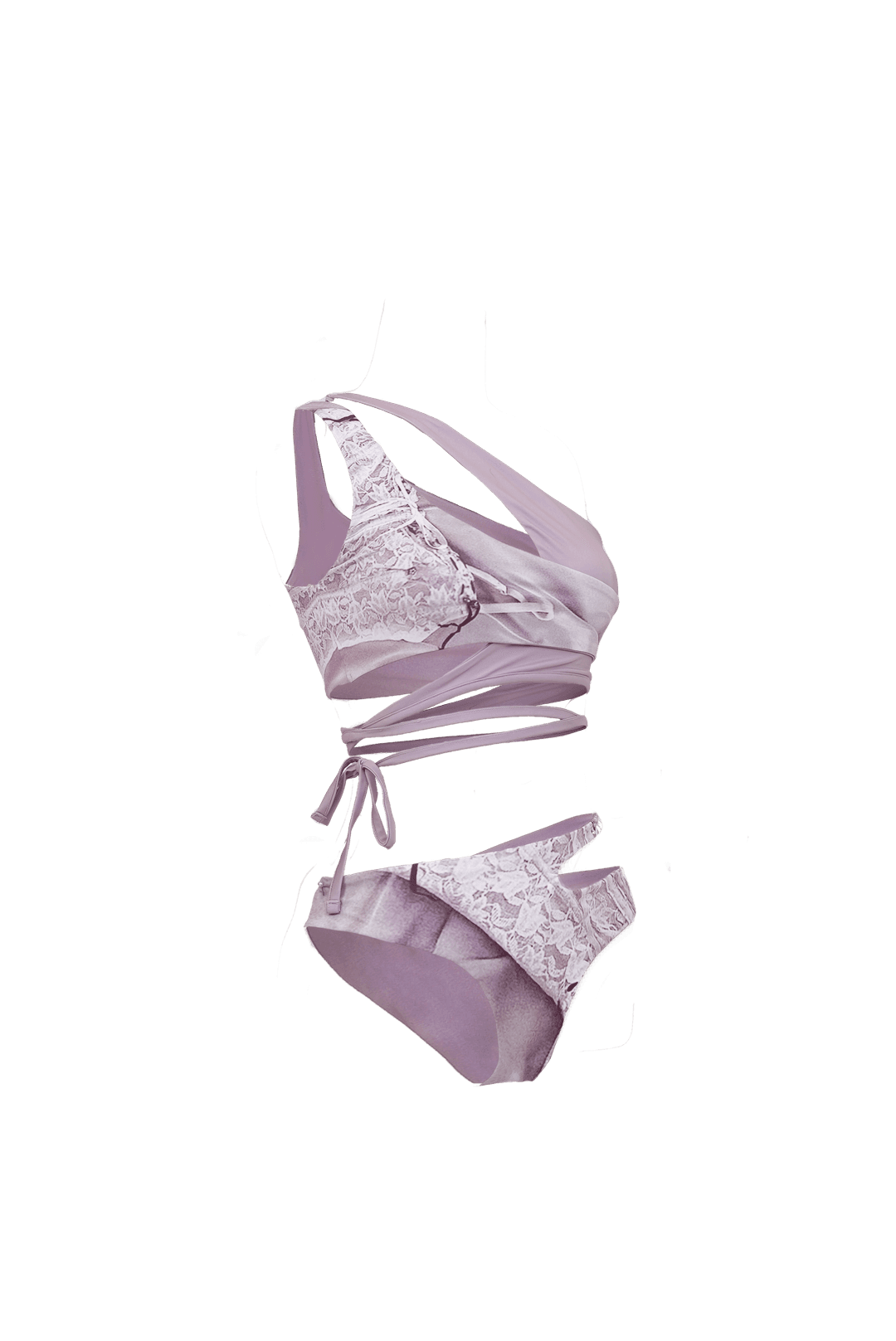 (7/1 8pm open) MERMAID BIKINI [VINTAGE PINK]