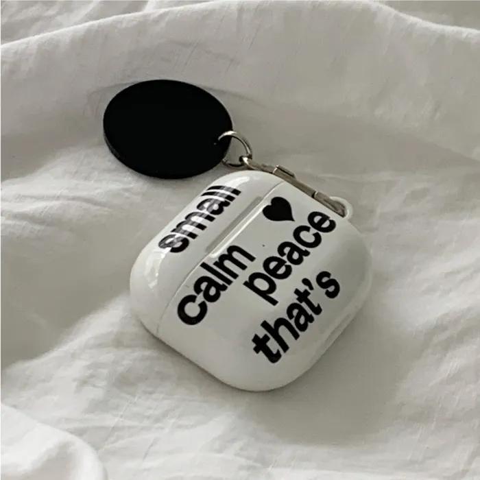 [에어팟프로3출시]small calm airpods case_cool white