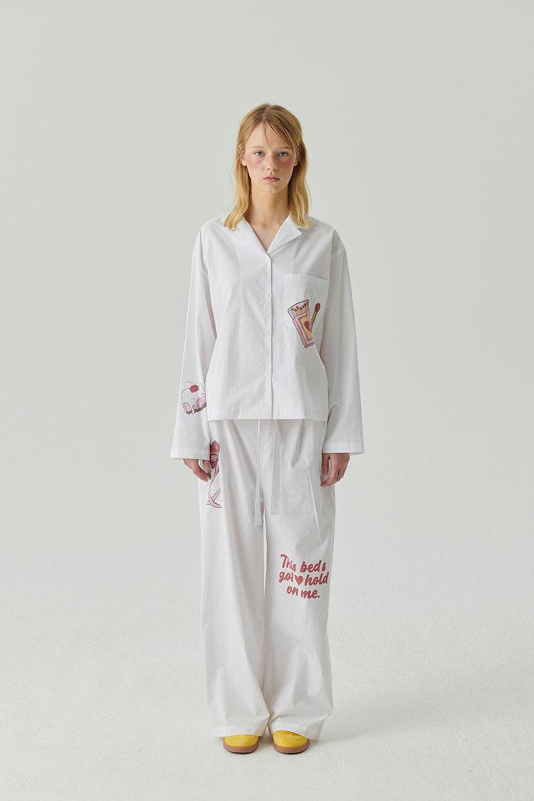 [9/20예약배송] Ribbon cake pajama set
