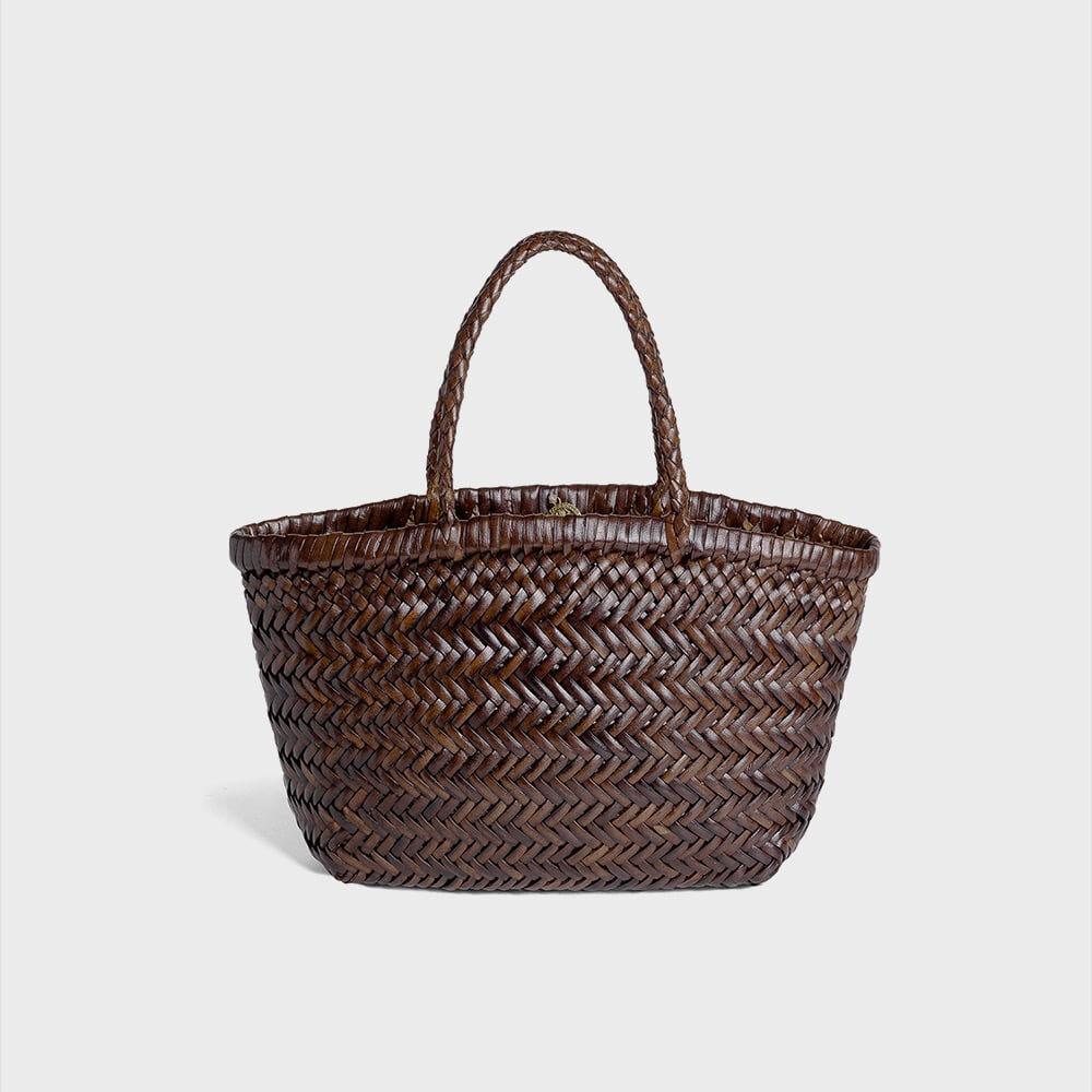 미니 플랫 고라 8809 Dark Brown 드래곤백