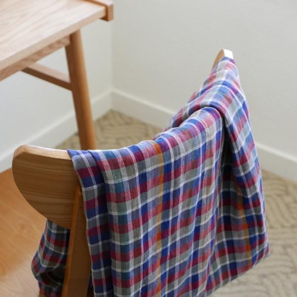 [BLANKET] BIO WASHED LINEN MULTI COLOR
