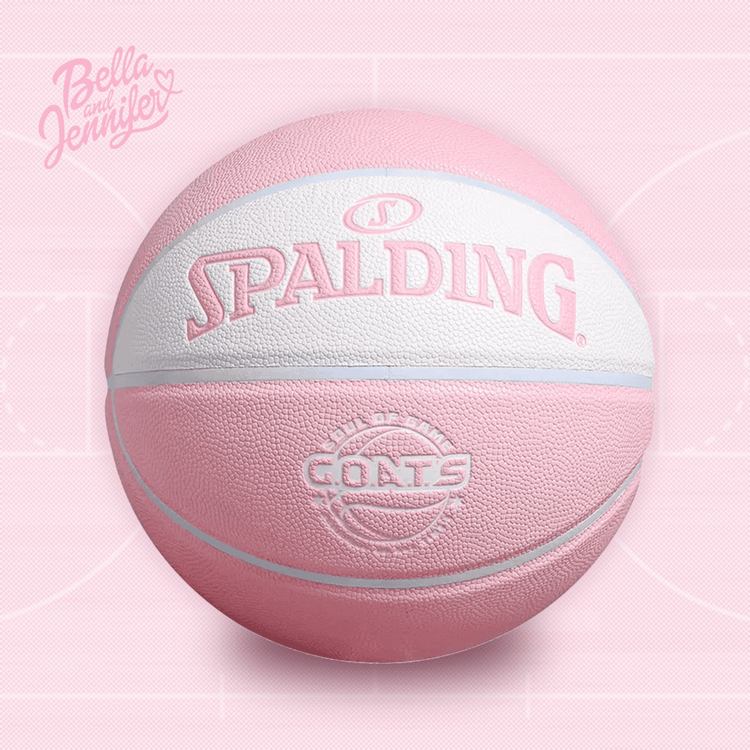 Spalding 스팔딩 핑크 농구공 7호 하이틴 y2k 실내 실외 인테리어 pu