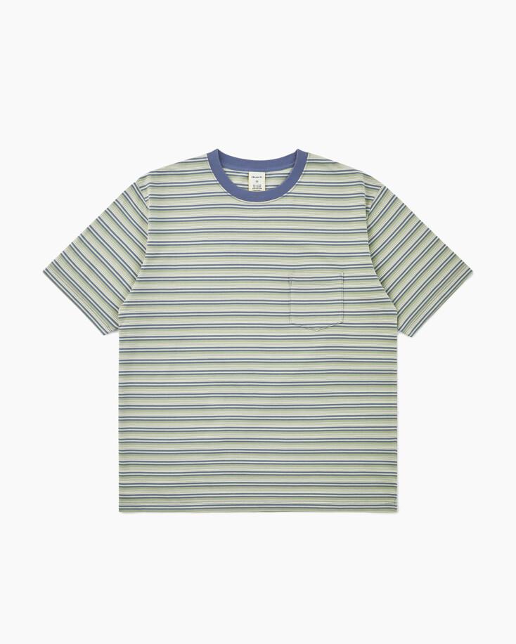 Border S/S Tee Moss