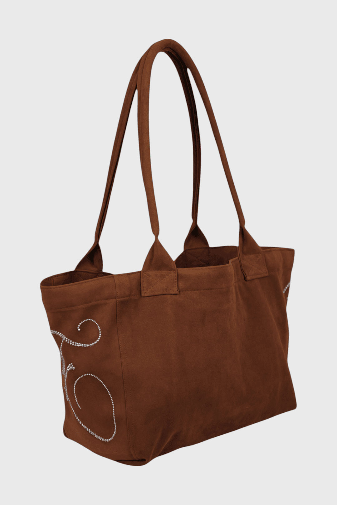 PONY SUEDE BAG (CAMEL)