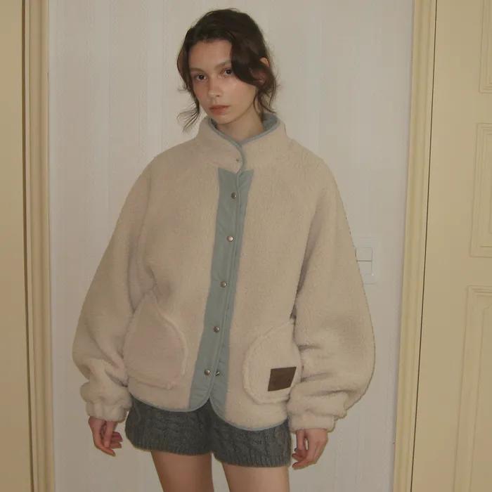 [6th] Poppy Fleece Jumper - Ivory