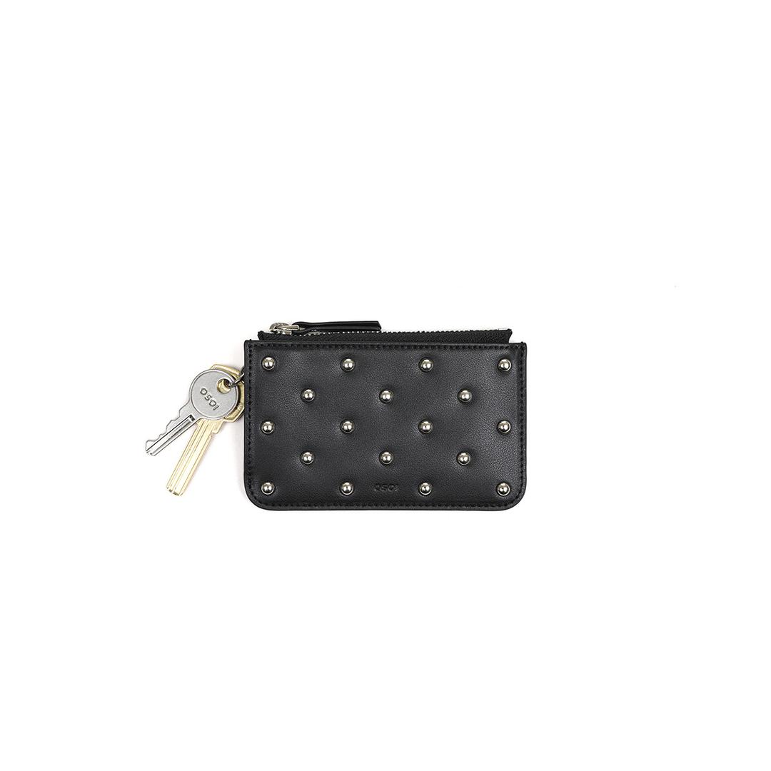 [20+3%쿠폰]CARD HOLDER WALLET [BLACK STUD]